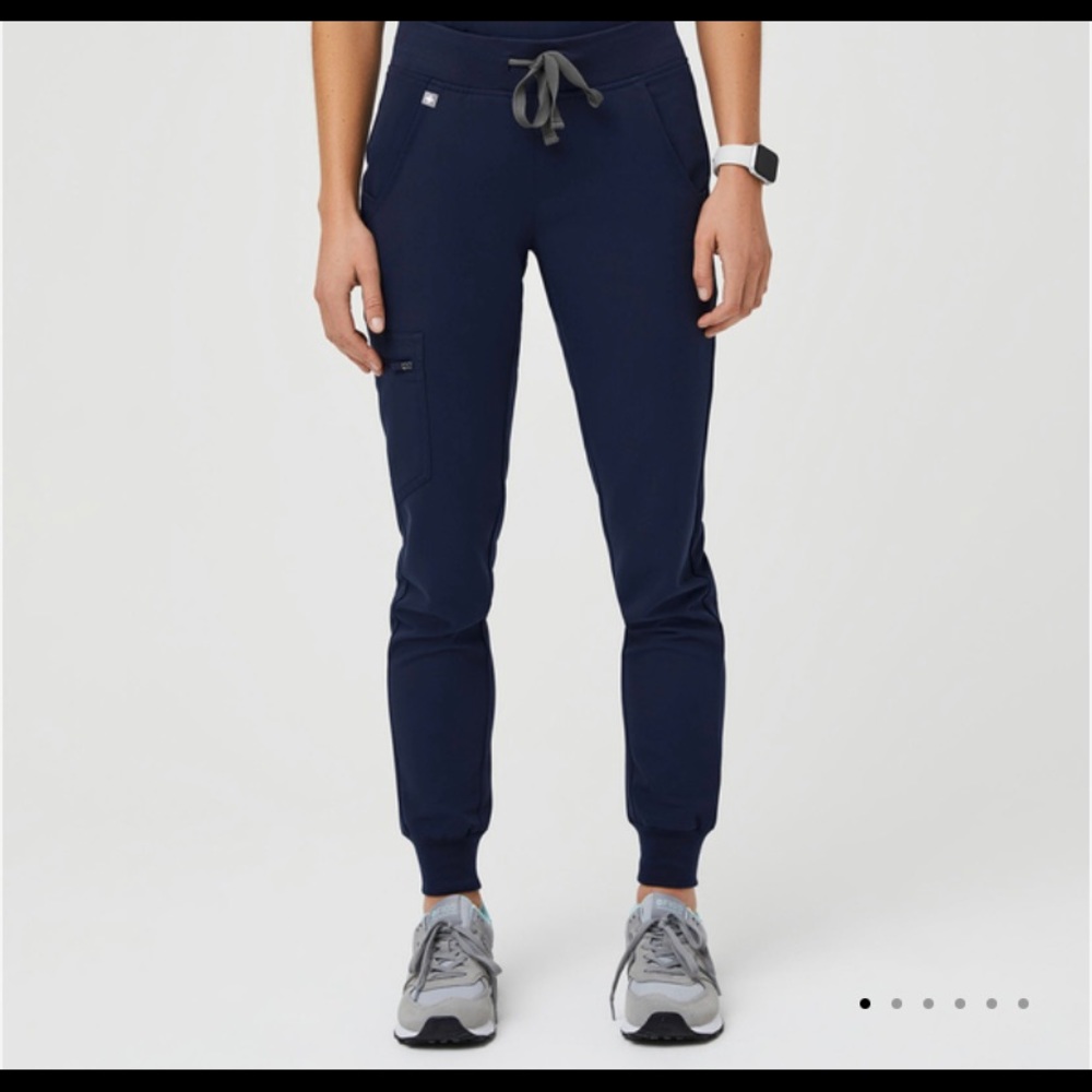 FIGS Zamora Scrub Bottom - Navy Blue